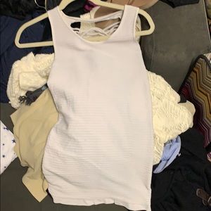White kids dress